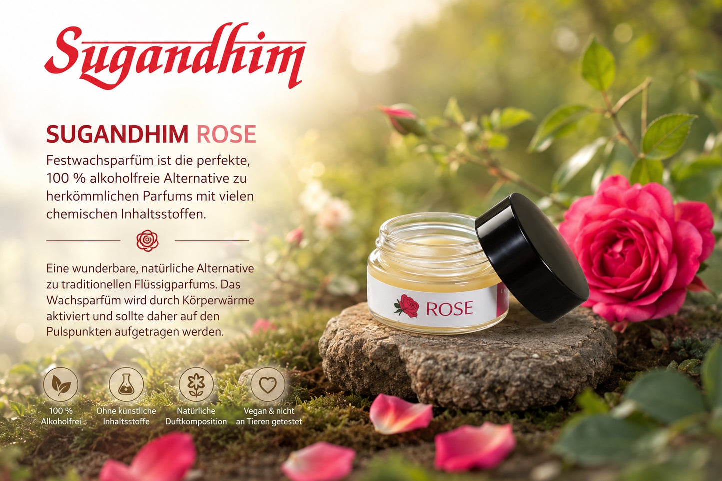 WAX PARFUME Rose