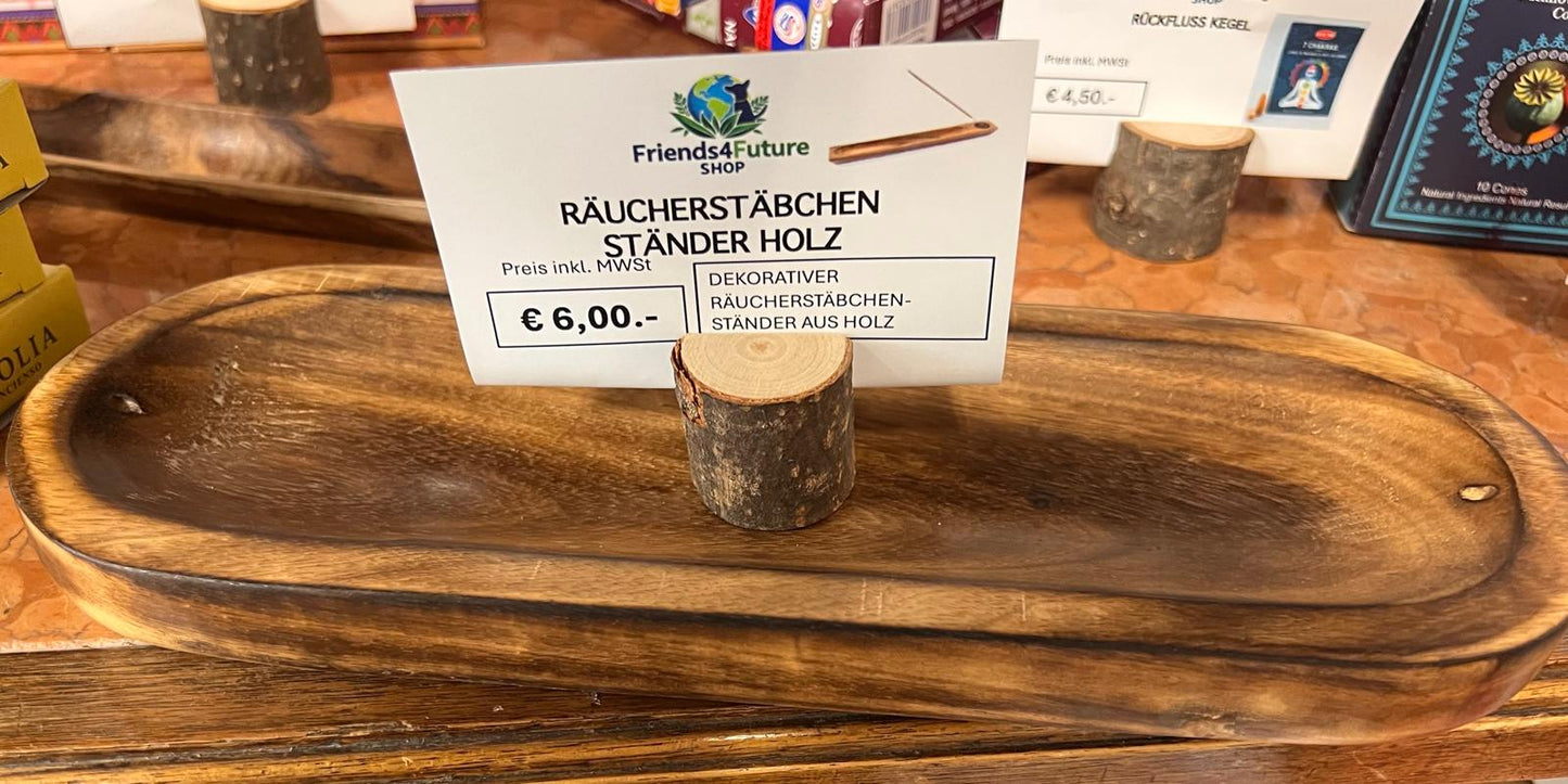 RÄUCHERSTÄBCHEN STÄNDER HOLZ