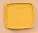 Deckel Mustard Vorratsbehälter rechteckig