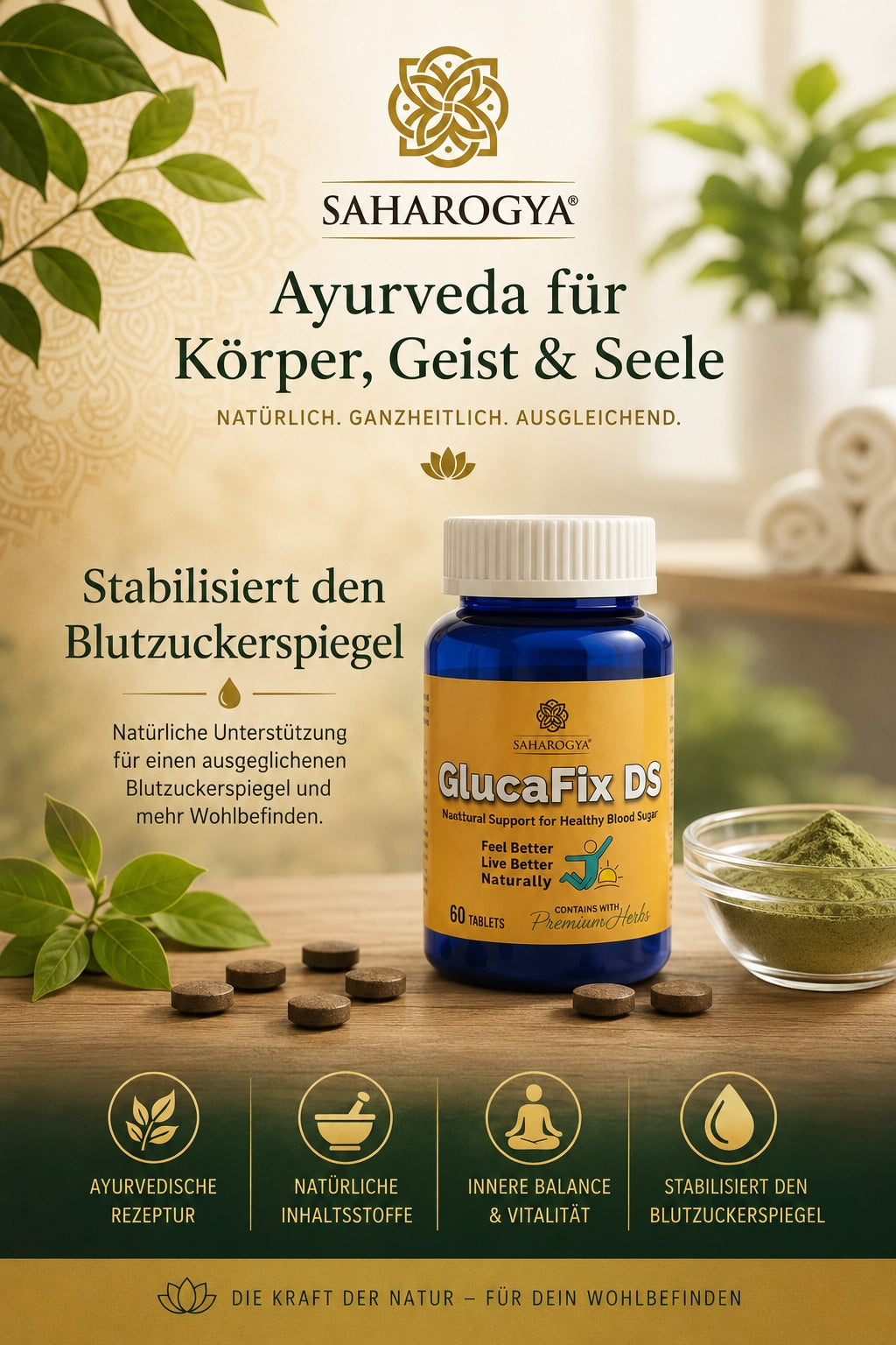 GlucaFix DS 60 Tabletten
