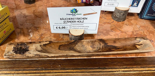 RÄUCHERSTÄBCHEN STÄNDER HOLZ MIT MUSTER